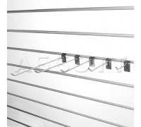 A292/5p black Крючок 200мм, d=5мм, без наконечника, черный