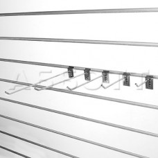 A292/5p black Крючок 200мм, d=5мм, без наконечника, черный