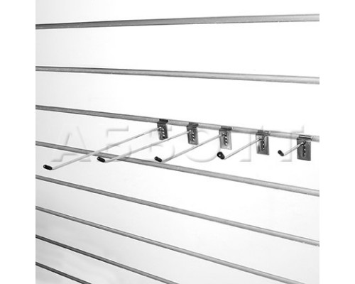 A293c/6c Крючок, длина 250мм, d=6мм, с наконечником, хром