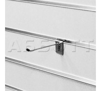 A294c/5c Крючок, длина 300мм, d=5мм, с наконечником, хром