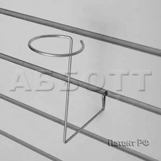 ЕК120 Подставка для шляп под "горшок" F17, 205Lx185H мм, d=70мм, цинк