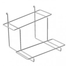 FG7-142 Полка комбинир. двухярусная для обуви 250х220хh190мм, хром