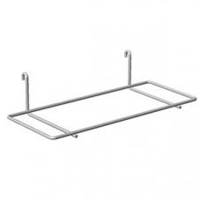 FG7-141 Полка прямая одинарная 250х100мм, хром
