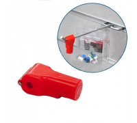 S056-5 Противокражный замок пластиковый на крючок d=5мм, чёрный