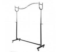 Z1-032c Вешало "Каскад", L=1200мм, H=750-1600мм, хром