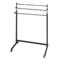 Z3-032 Вешало трехъярусное с крючками, L=900мм, H=1700мм, черное