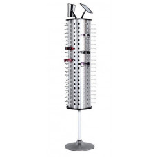 Y607 (2 элемента) Стойка для очков, с зеркалами, вместимость 95шт., H=1860мм