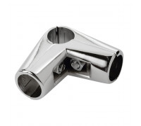 Z-UNO-chr-04 Зажим угловой для труб в 4-х напр.