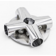 Z-UNO-chr-14 Зажим для труб в 6-ти напр. с 4 полками