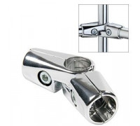 Z-UNO-chr-15 Зажим поворотный для труб в 4-х напр.