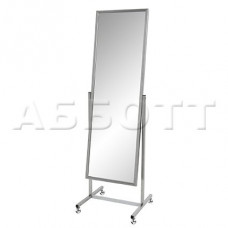 AST-03* (2 эл. рама белый матовый) Зеркало напольное, 555x505x1795Hмм, полотно1440х440мм
