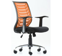 Кресло К-138 "СЕТКА" оранжевая