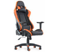 Кресло К-52 черно-оранжевое
