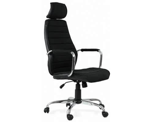 Кресло К-90 черная ткань/черный кз