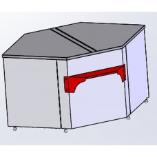 Расчетный стол для витрин Титаниум ВС-5-УВ угол внутренний