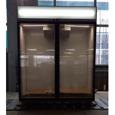 Шкаф холодильный Ариада Ария A1400MS стеклянные двери, с лайтбоксом