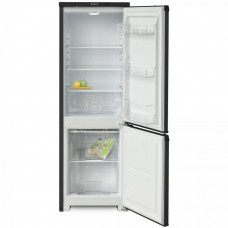 Узкий двухкамерный холодильник с нижней морозильной камерой Бирюса B118