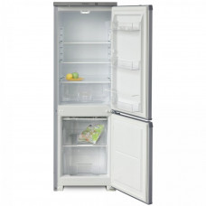 Узкий двухкамерный холодильник с нижней морозильной камерой Бирюса C118