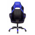 Кресло игровое Zombie VIKING 2 AERO черный/синий искусст.кожа/ткань крестовина пластик