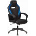Кресло игровое Zombie VIKING 3 AERO черный/синий искусст.кожа/ткань крестовина пластик