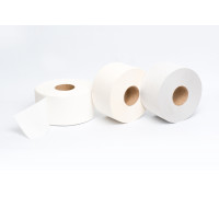 Туалетная бумага в рулонах на втулке