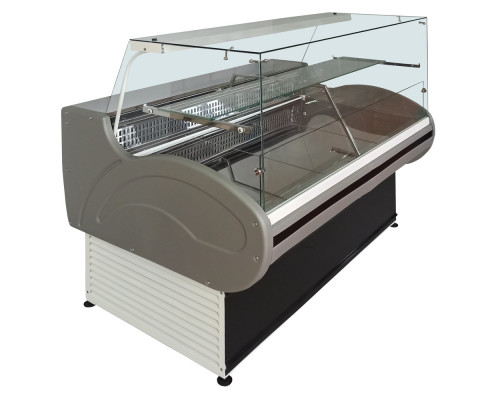 Холодильная витрина Иней 8МП (0...+7С) прямое стекло 1315х1030х1200мм