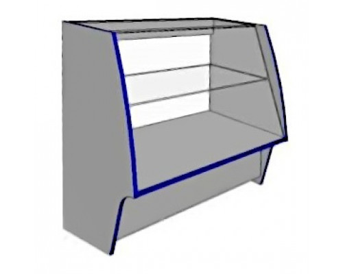 Прилавок остекленный Мистраль
