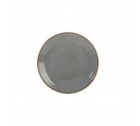 Тарелка Porland 180 мм темно-серая