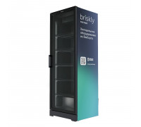 Холодильный шкаф c безрамочной дверью Briskly Smart 7 Premium (RAL 7024)