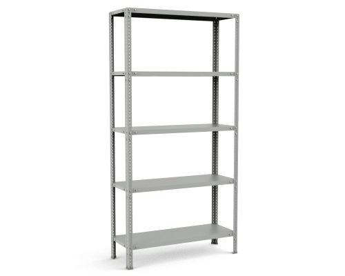 Архивный стеллаж серии СТ 2500х1000х600, 5 полок 40