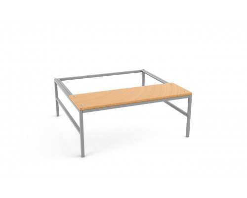 Подставка для шкафа ШР-22 L600 со скамьей из ЛДСП