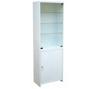 Шкаф 1-но створчатый стекло/металл ШМС-1-Р с регулируемыми опорами