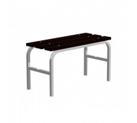 Скамья гардеробная с пластиковым настилом 1500