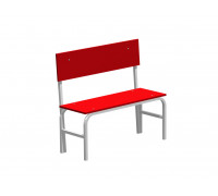 Скамья гардеробная со спинкой С-1200 ЛДСП