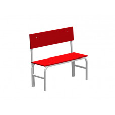 Скамья гардеробная со спинкой С-1200 ЛДСП