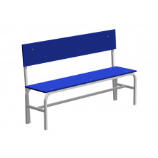 Скамья гардеробная со спинкой С-1500 ЛДСП