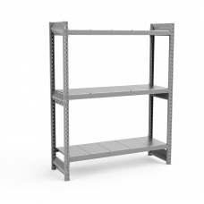 Стеллаж грузовой СГР оцинкованный 1500х1800х500 3 яруса