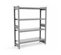 Стеллаж грузовой СГР оцинкованный 2000х1200х800 4 яруса