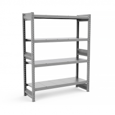Стеллаж грузовой СГР оцинкованный 2000х2100х600 4 яруса
