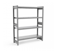 Стеллаж грузовой СГР оцинкованный 2000х900х1000 4 яруса