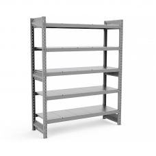 Стеллаж грузовой СГР оцинкованный 2500х1800х1000 5 ярусов