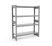 Стеллаж грузовой СГР оцинкованный 2000х900х800 4 яруса