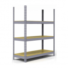 Стеллаж среднегрузовой СГФ 1500х1800х800 мм, 3 полки