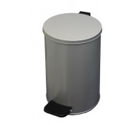 Урна с педалью 10 литров серая