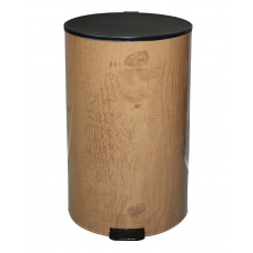 Урна с педалью 40 литров бук