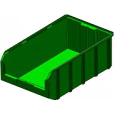 V-4, зеленый Пластиковый ящик 502*305*184