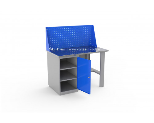 Верстак однотумбовый ВС-1200/Т1/0 №210