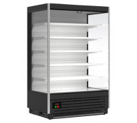 Горка холодильная Cryspi SOLO L9 1250 ББ (без боковин и выпаривателя, Ral 3002/ 9016)