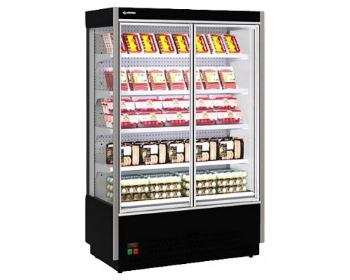 Горка холодильная Cryspi SOLO L9 DG 1250 (без боковин и выпаривателя)