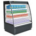 Горка холодильная Cryspi SOLO SML 1250 Д LED (с боковинами, с выпаривателем, 9005 черная)